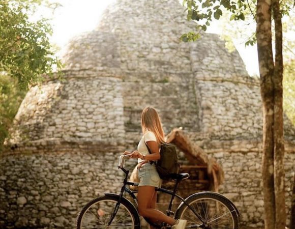 Tulum Mayan Town cenote and Playa del Carmen 4×1